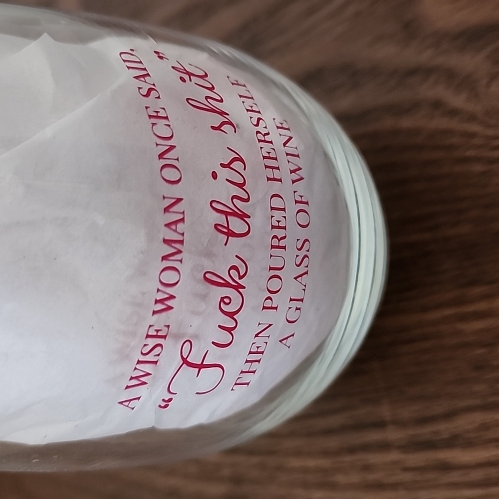 Stemless wine glass - Picture 2 of 2